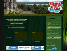 Tablet Screenshot of destinoyaxha.com
